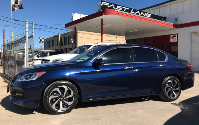 2016 Honda Accord for sale at FAST LANE AUTO SALES in San Antonio TX