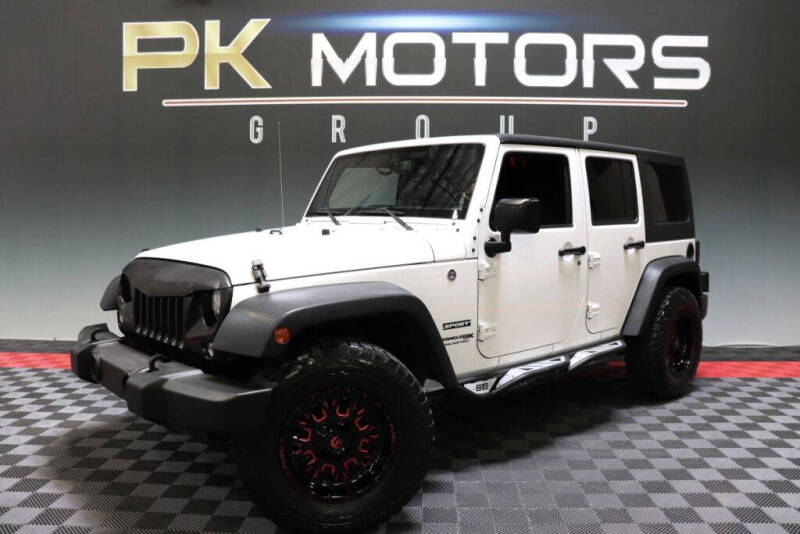 2018 Jeep Wrangler JK Unlimited for sale at PK MOTORS GROUP in Las Vegas NV