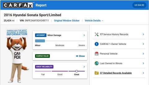 2016 Hyundai Sonata