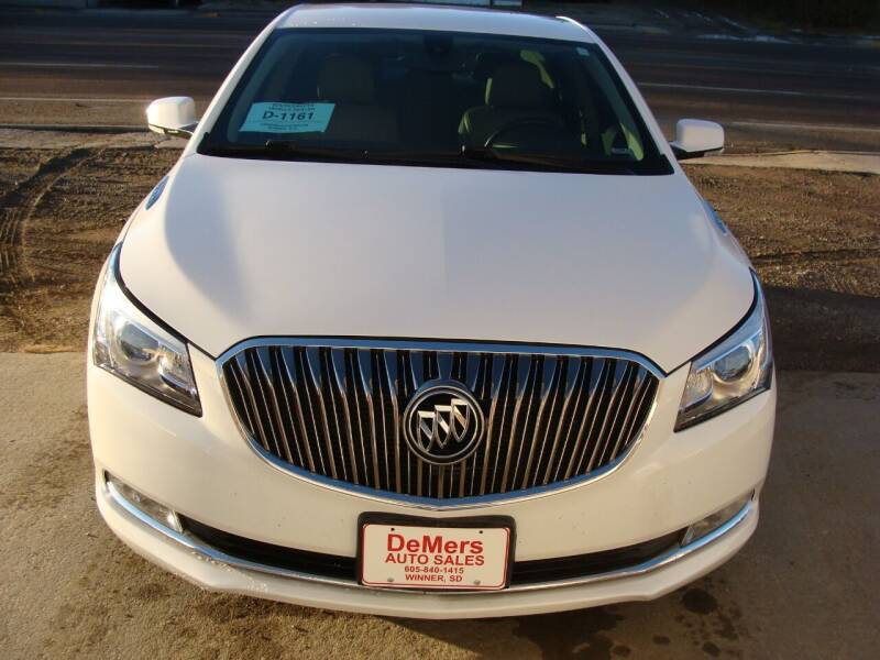 2016 Buick LaCrosse for sale at DeMers Auto Sales in Winner SD