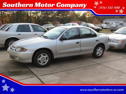 2005 Chevrolet Cavalier for sale at Southern Motor Company in Lancaster SC