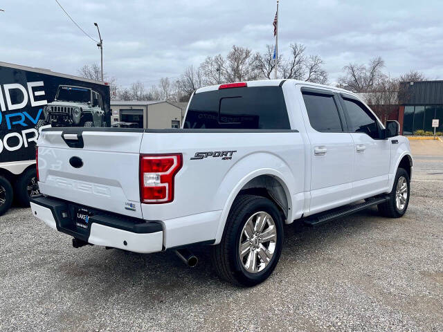 2018 Ford F-150 for sale at Lakeside Auto RV & Outdoors in Cleveland, OK