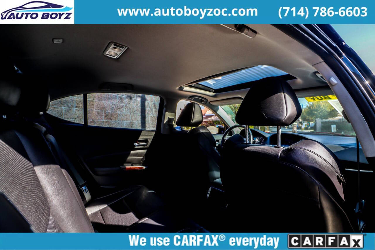 2015 Acura TLX for sale at Auto Boyz in Garden Grove, CA