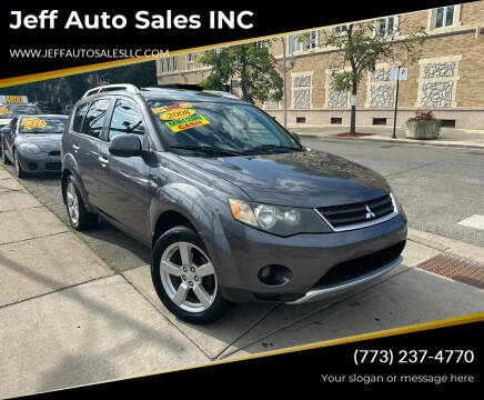 2008 Mitsubishi Outlander for sale at Jeff Auto Sales INC in Chicago IL