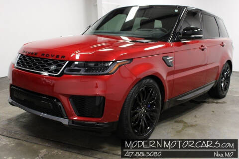 2019 Land Rover Range Rover Sport