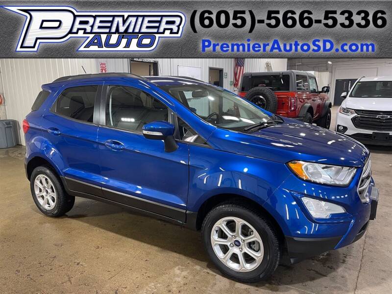 2019 Ford EcoSport for sale at Premier Auto in Sioux Falls SD