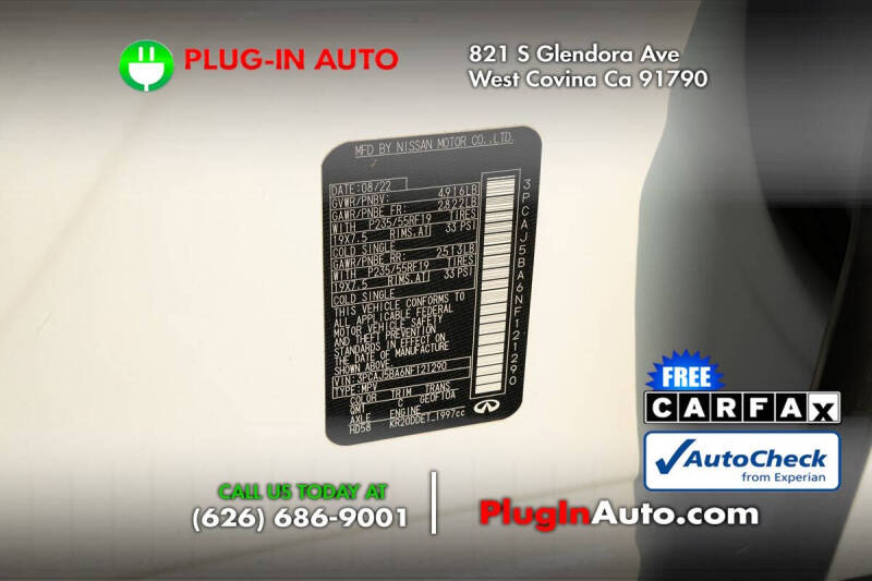 2022 Infiniti QX50 Luxe