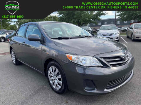 2013 Toyota Corolla for sale at Omega Autosports of Fishers in Fishers IN