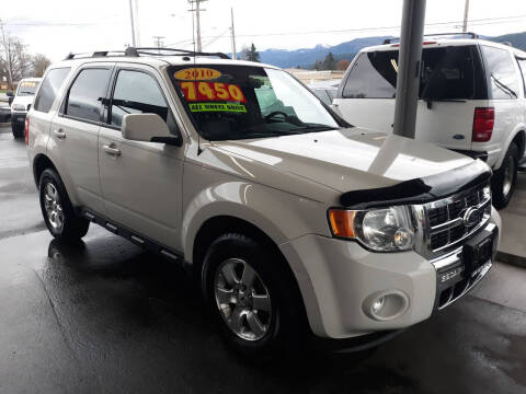 2010 Ford Escape for sale at Low Auto Sales in Sedro Woolley WA