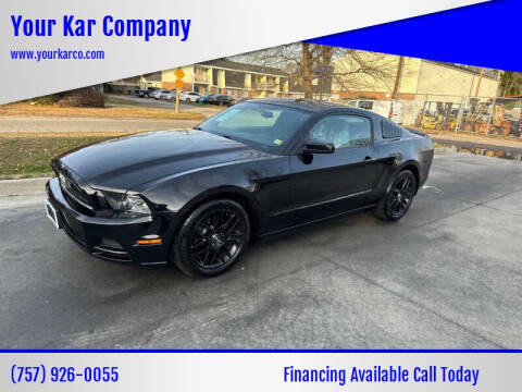 2014 Ford Mustang for sale at Your Kar Company in Norfolk VA
