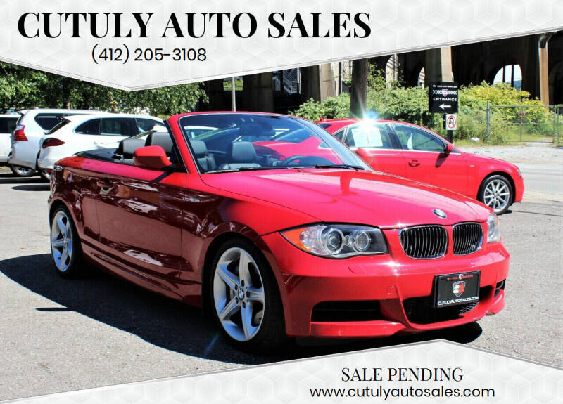 2011 BMW 1 Series for sale at Cutuly Auto Sales in Pittsburgh PA