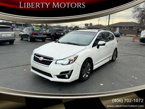 2015 Subaru Impreza for sale at Liberty Motors in Billings MT