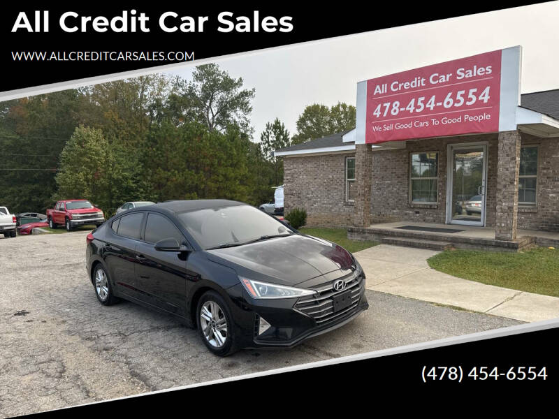 2020 Hyundai Elantra for sale at All Credit Car Sales in Milledgeville GA