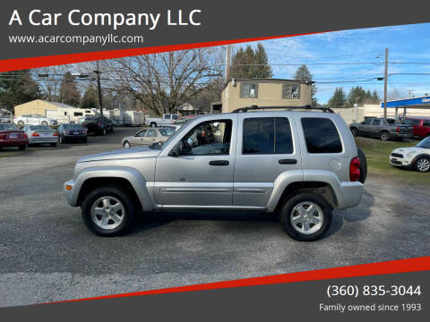2002 Jeep Liberty for sale at A Car Company LLC in Washougal WA