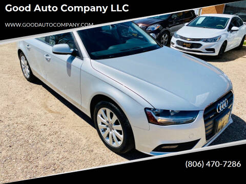 2013 Audi A4 for sale at Good Auto Company LLC in Lubbock TX