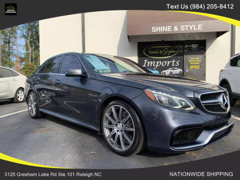 2014 Mercedes-Benz E-Class for sale at Shine & Style Imports in Raleigh NC
