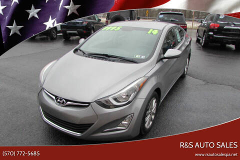 2014 Hyundai Elantra for sale at R&S Auto Sales in Linden PA