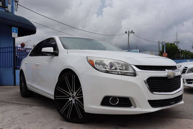 2015 Chevrolet Malibu for sale at OCEAN AUTO SALES in Miami FL