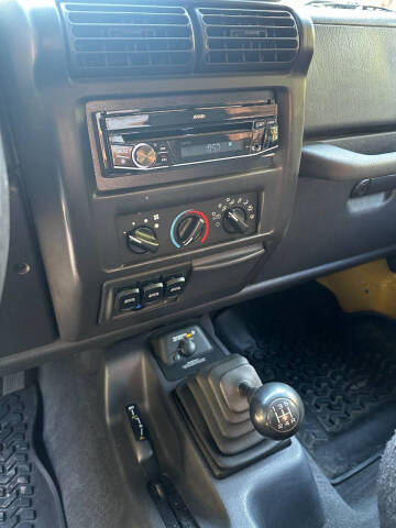 2001 Jeep Wrangler Sport