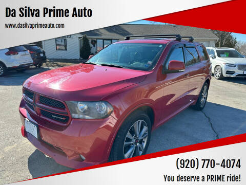 2013 Dodge Durango for sale at Da Silva Prime Auto in Green Bay WI