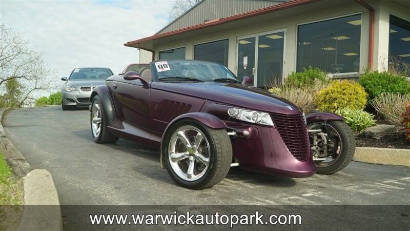1999 Plymouth Prowler for sale at WARWICK AUTOPARK LLC in Lititz PA