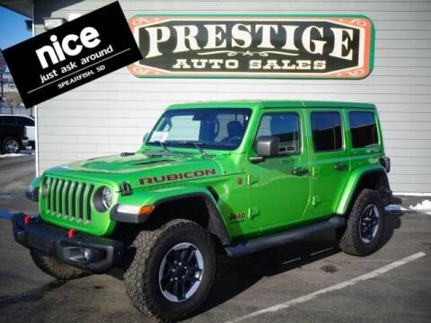 2019 Jeep Wrangler Unlimited for sale at PRESTIGE AUTO SALES in Spearfish SD
