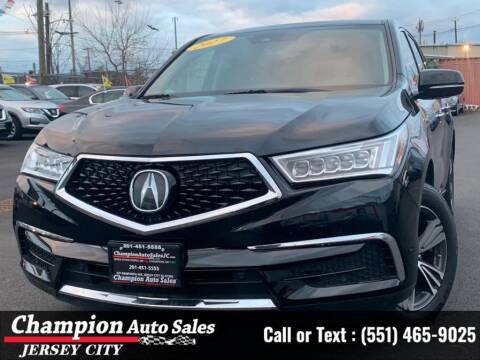 2017 Acura MDX for sale at CHAMPION AUTO SALES OF JERSEY CITY in Jersey City NJ