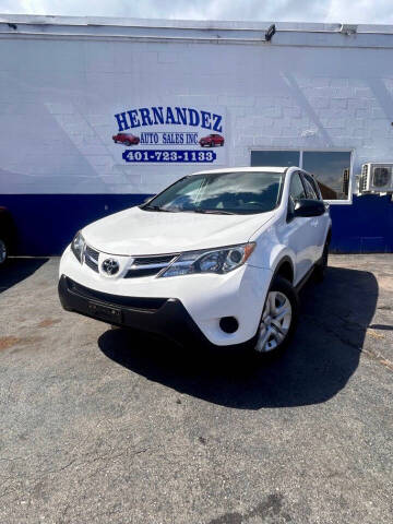 2014 Toyota RAV4 for sale at Hernandez Auto Sales in Pawtucket RI