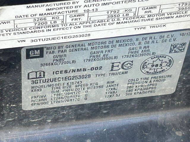 2014 GMC Sierra 1500