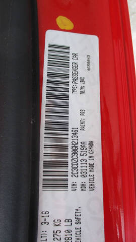 2016 Dodge Challenger SRT Hellcat