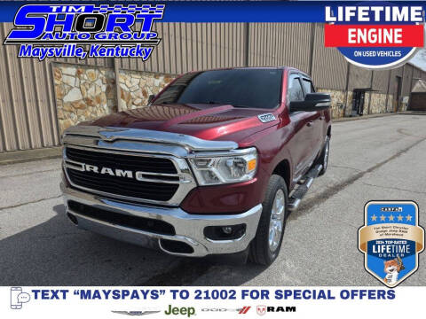 2019 RAM 1500 for sale at Tim Short CDJR of Maysville in Maysville KY