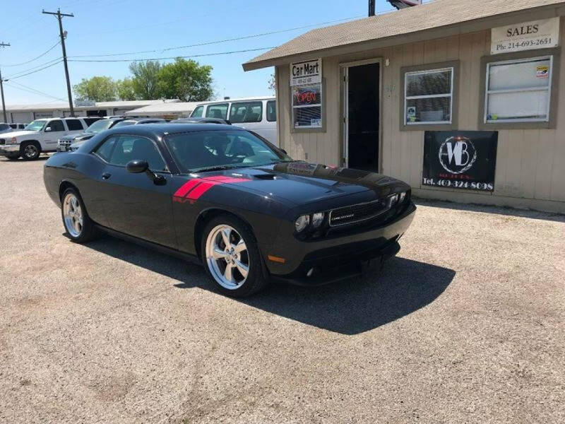 2013 Dodge Challenger for sale at WB Motors in Lewisville TX