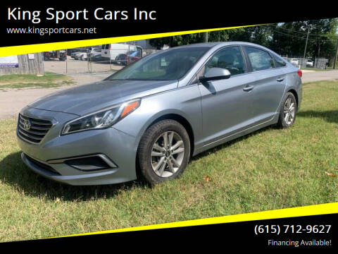 2016 Hyundai Sonata for sale at King Sport Cars Inc in Madison TN