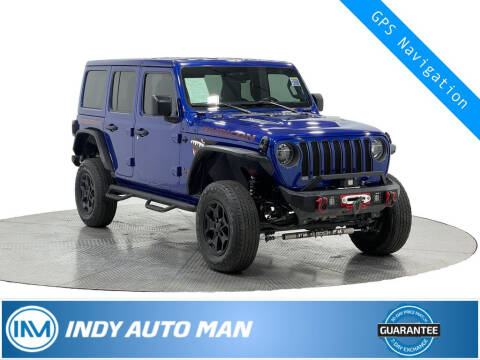 2019 Jeep Wrangler Unlimited for sale at INDY AUTO MAN in Indianapolis IN