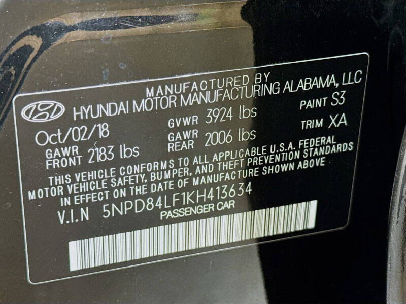 2019 Hyundai Elantra