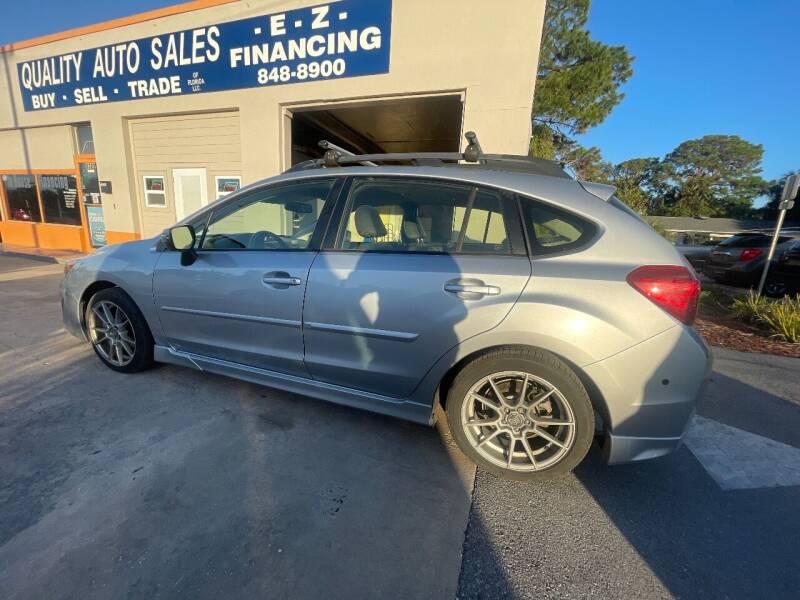 2015 Subaru Impreza for sale at QUALITY AUTO SALES OF FLORIDA in New Port Richey FL