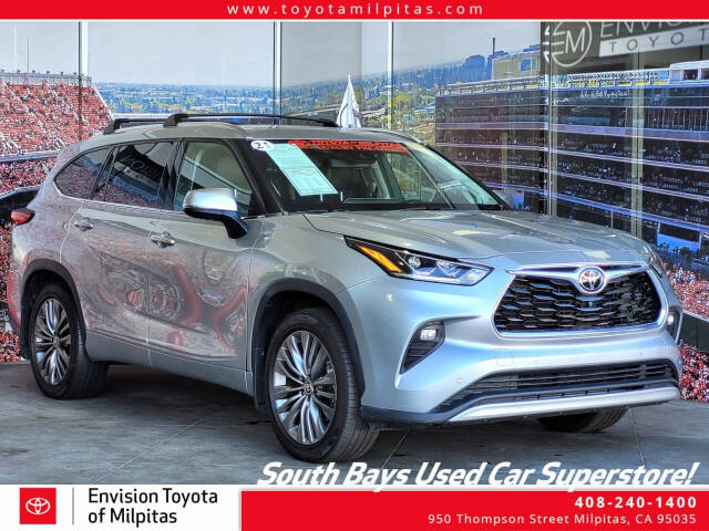 2021 Toyota Highlander for sale at Envision Toyota of Milpitas in Milpitas, CA