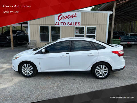 2014 Ford Focus for sale at Owens Auto Sales in Norman Park GA