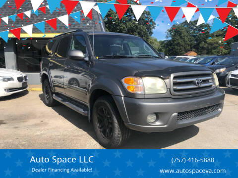 2004 Toyota Sequoia for sale at Auto Space LLC in Norfolk VA