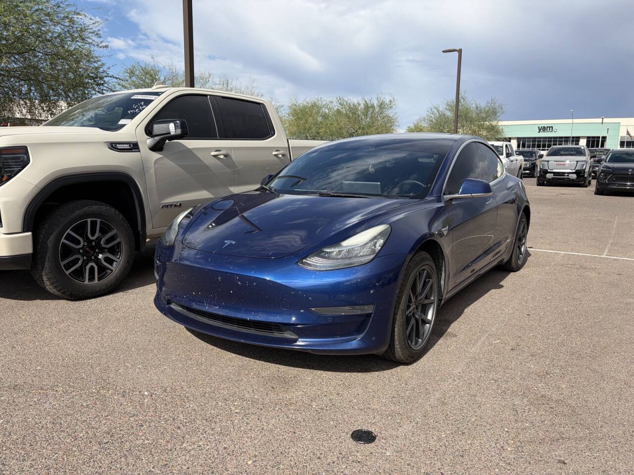 Dk. Blue 2019 Tesla Model 3 Standard Range Plus Standard Range Plus 4dr Fastback 2