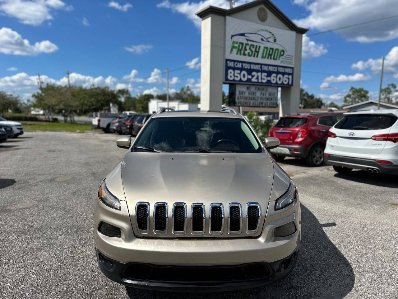 2014 Jeep Cherokee for sale at Fresh Drop Motors in Panama City, FL