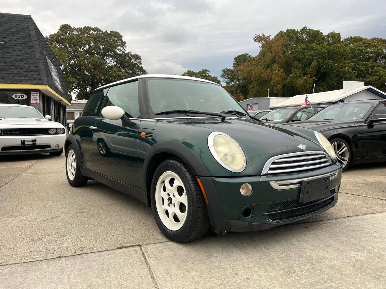 Dk. Green 2006 MINI Cooper Base 2dr Hatchback 1
