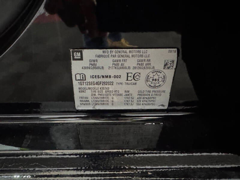 2016 GMC Sierra 2500HD