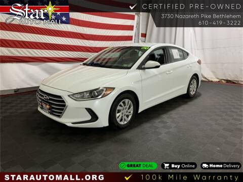 2017 Hyundai Elantra for sale at Star Auto Mall in Bethlehem PA