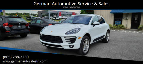 2016 Porsche Macan for sale at German Automotive Service & Sales in Knoxville TN