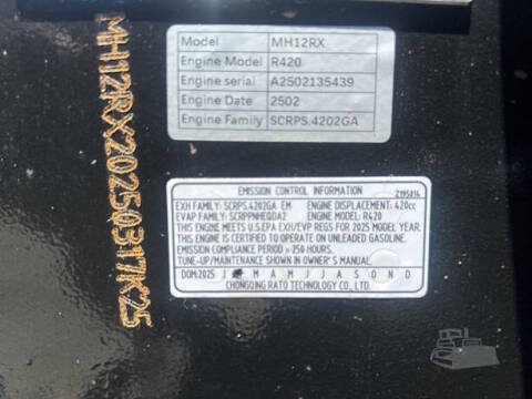 2025 AGROTK MH12RX