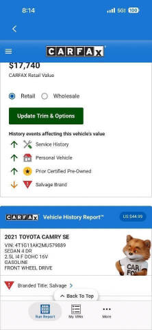 2021 Toyota Camry SE Nightshade