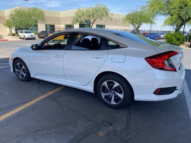 Used 2019 Honda Civic LX with VIN 19XFC2F61KE002178 for sale in Peoria, AZ