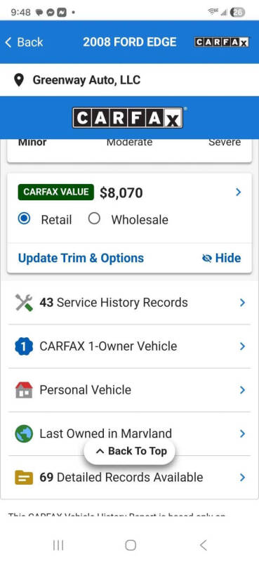 2008 Ford Edge Limited