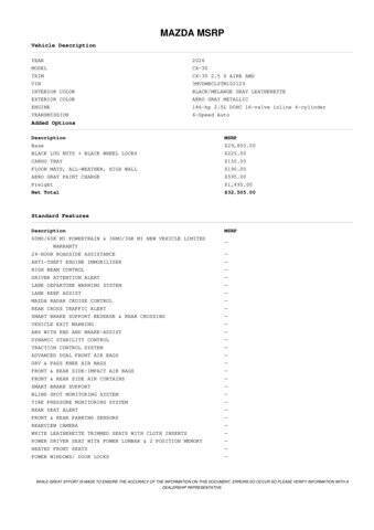 2026 Mazda CX-30 2.5 S Preferred